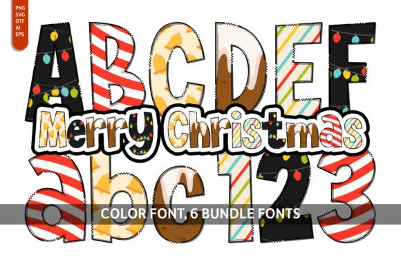 Bring Playful Energy to Designs with the Merry Christmas Bundle