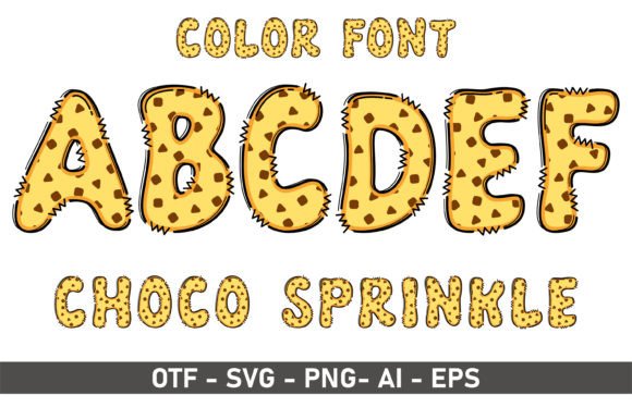 Choco Sprinkle: A Playful Font for Creative Branding