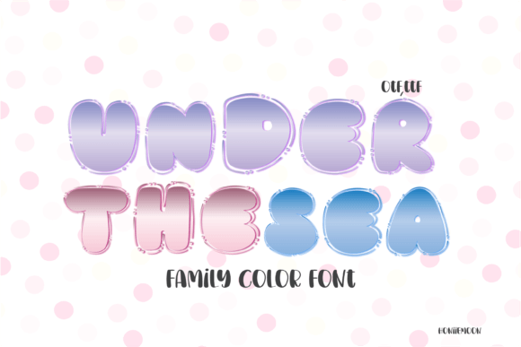 Discover the Playful Charm of the Under the Sea Font