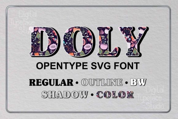 Doly: The OpenType SVG Font That Brings Your Creative Projects to Life