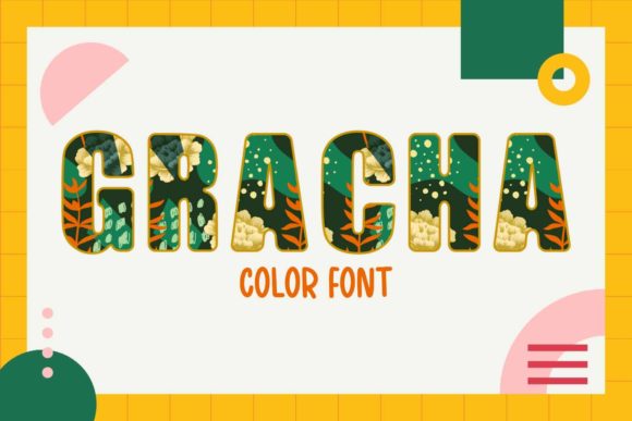 Gracha: The Floral Display Font for Modern Branding
