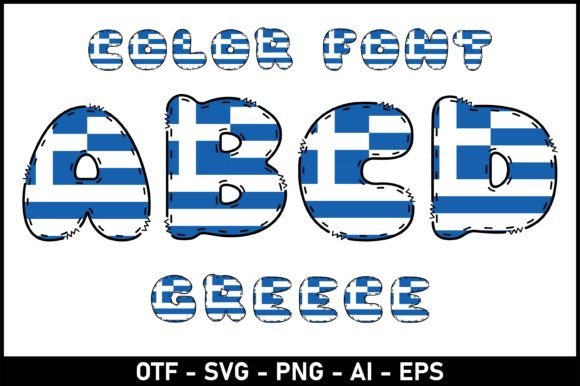 Greece Font: A Playful Typeface for Creative Projects