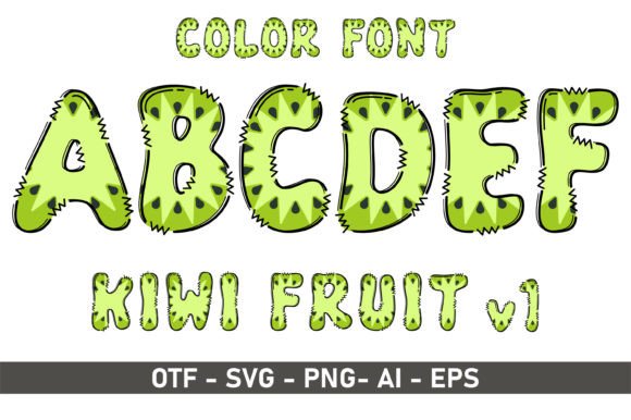 Kiwi V1: The Playful Font That Brings Whimsy to Your Designs