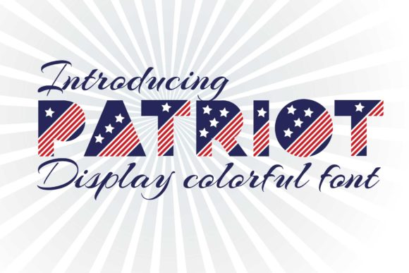 Patriot: A Color Font for Vibrant, Modern Designs