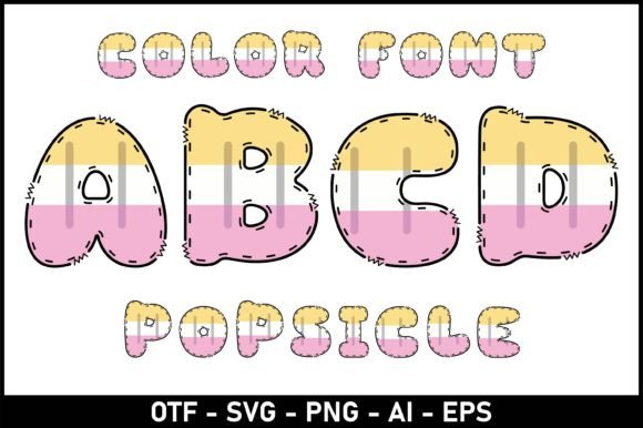 Popsicle Font: A Sweet Addition to Your Creative Toolkit