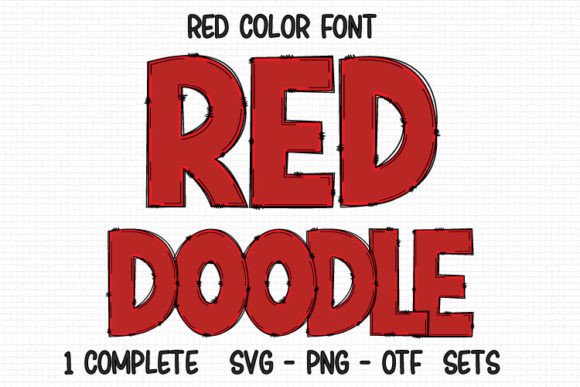 Red Alphabet: A Sweet and Friendly Font for Modern Design