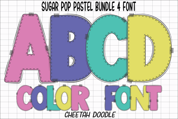 Sugar Pop Pastel: A Sweet Typeface for Modern Designs