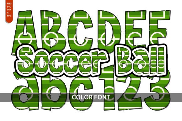 The Playful Power of Soccer Ball: A Font for Fun & Flair