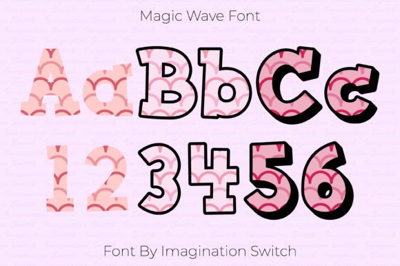 Unlocking Visual Brilliance with the Magic Wave Typeface